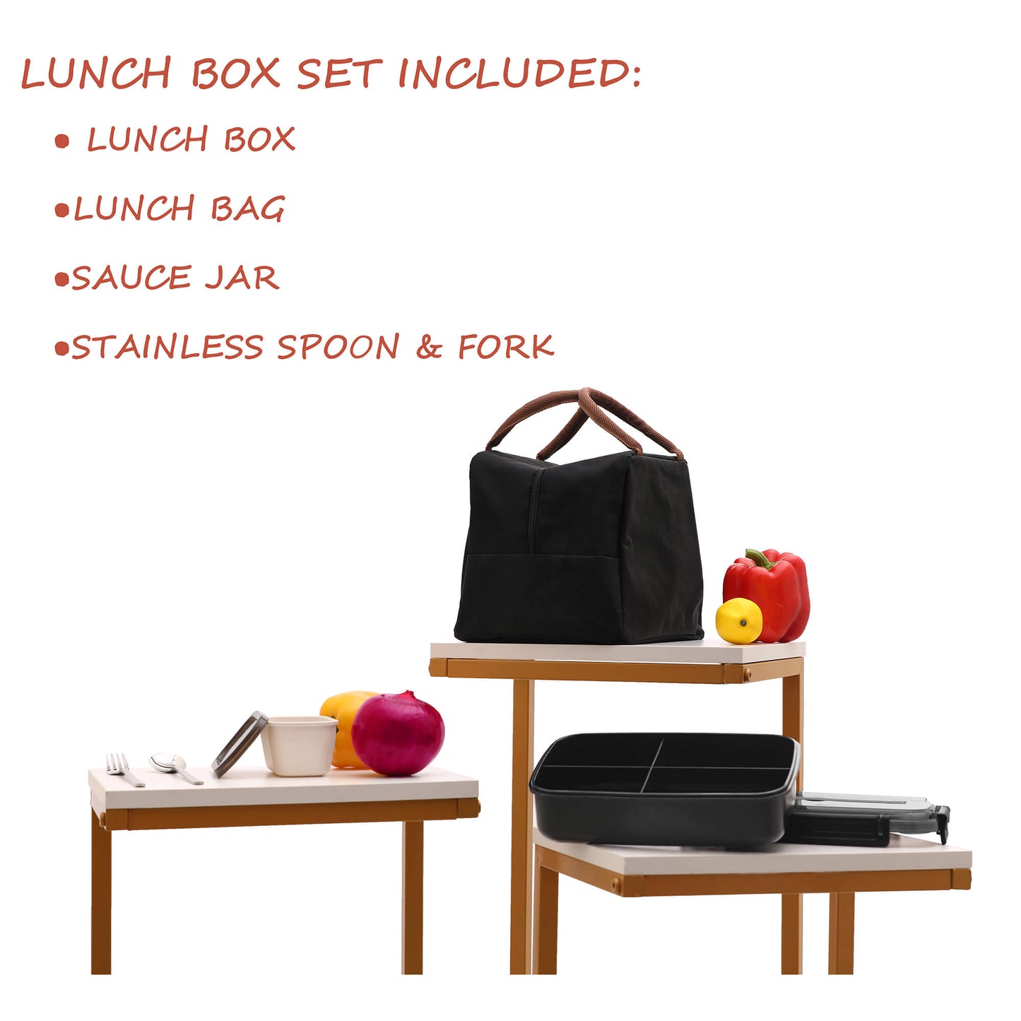 MINCOCO Adult Bento Set - Black