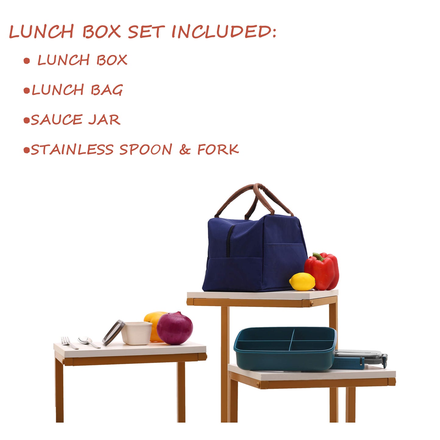 MINCOCO Adult Bento Set - Blue
