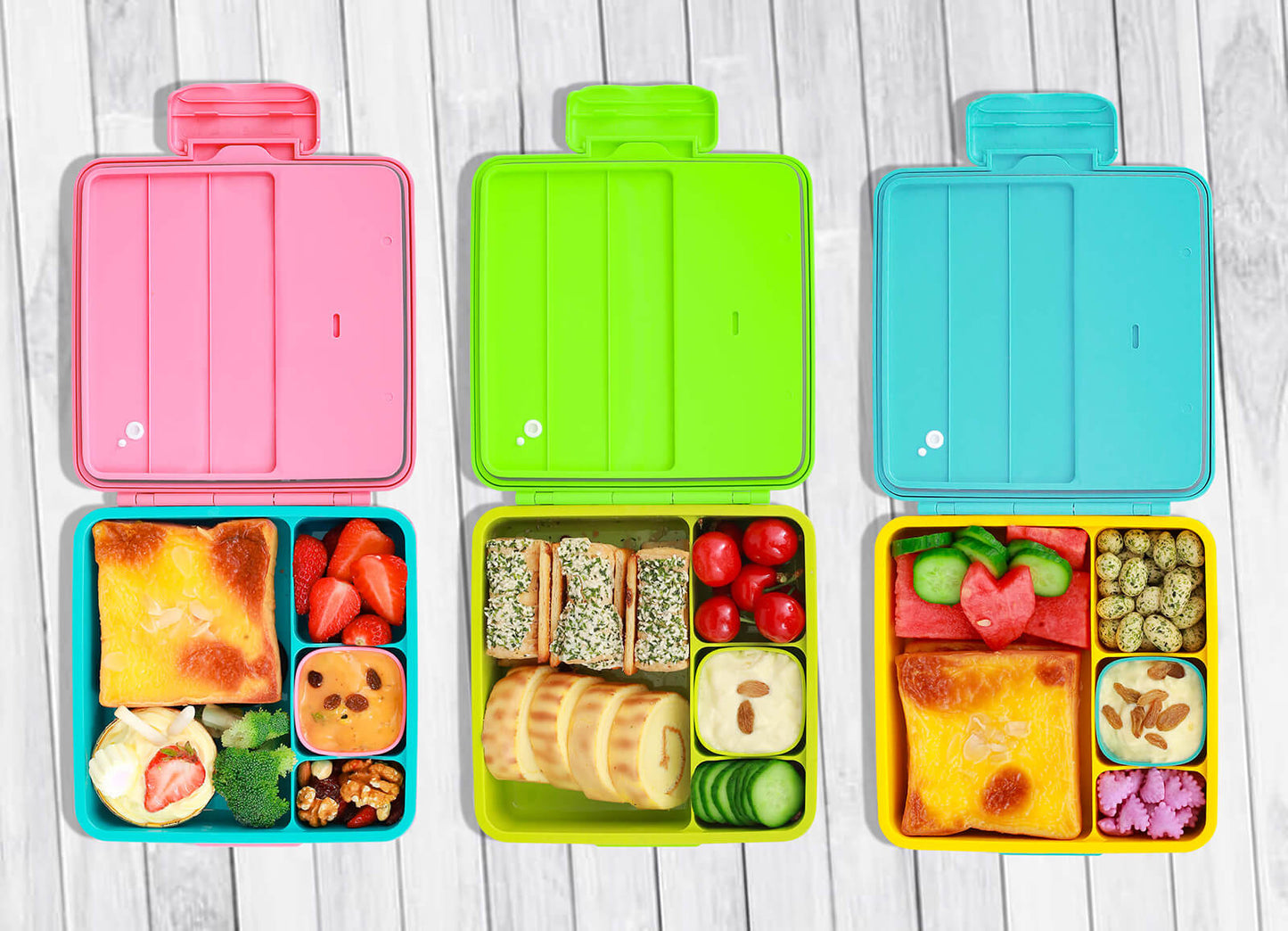 MINCOCO Kids Bento Box - Blue