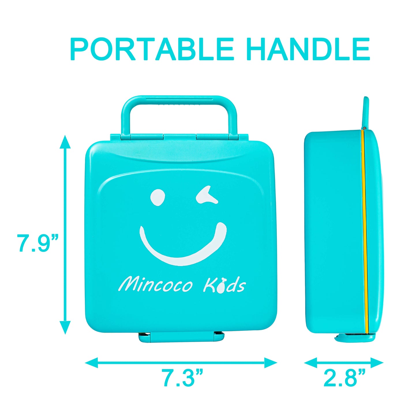 MINCOCO Kids Bento Box - Blue