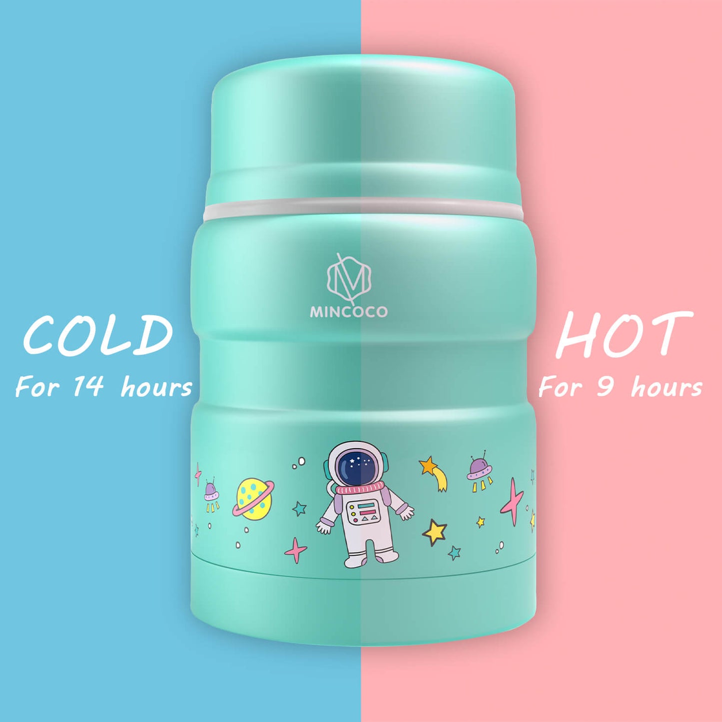 MINCOCO Thermos - Vanilla Green