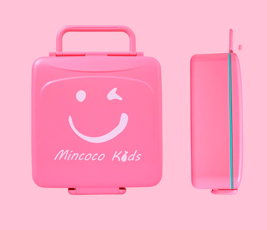 MINCOCO Kids Bento Box - Pink