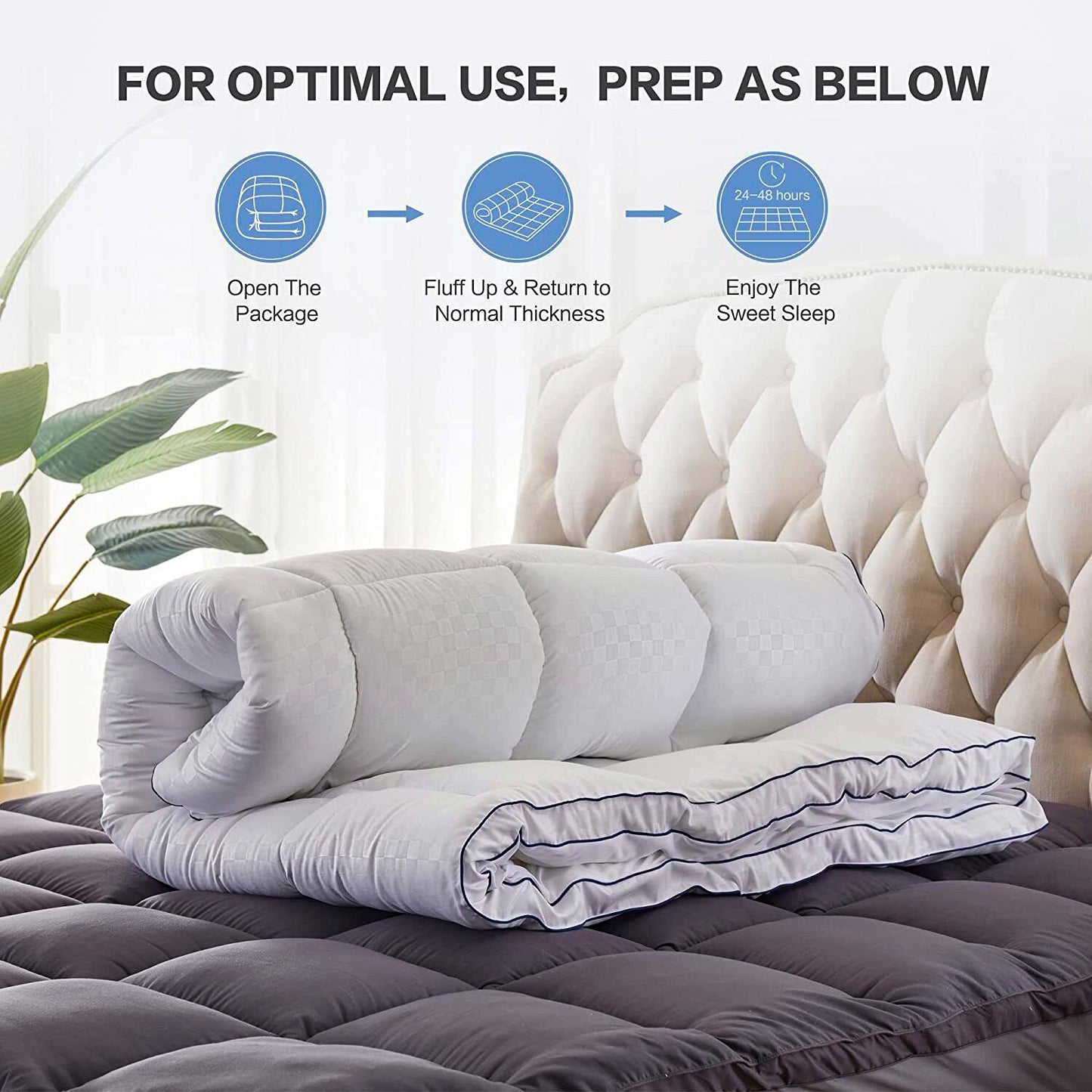 Bed Cover Mattress Topper