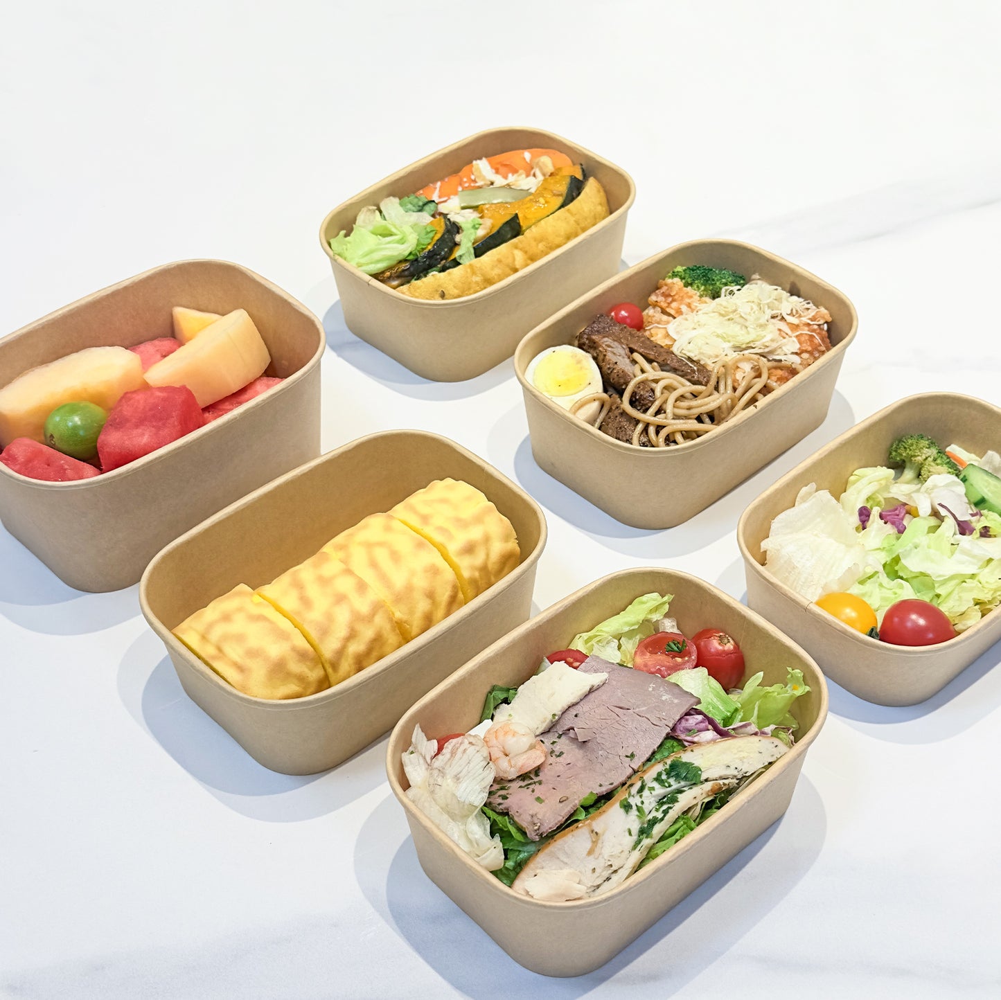 MINCOCO Disposable Paper Bowls