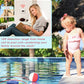 MINCOCO Floating Pool Alarm for InGround & AboveGround Pools – 110dB Ultra Loud, Adjustable Sensitivity, Covers up to 20×40ft – No WiFi Required, Simple & Reliable – Pool Safety for Children & Pets (Sea-Blue)
