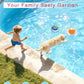 MINCOCO Floating Pool Alarm for InGround & AboveGround Pools – 110dB Ultra Loud, Adjustable Sensitivity, Covers up to 20×40ft – No WiFi Required, Simple & Reliable – Pool Safety for Children & Pets (Sea-Blue)