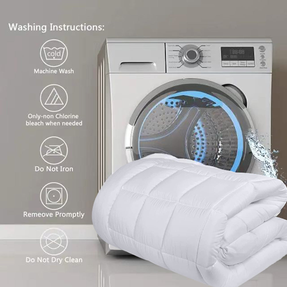 Mincoco Mattress Pad White